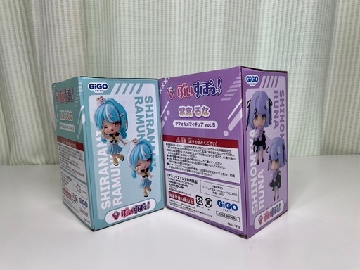 ぶいすぽっ！デフォルメフィギュアvol.5 GiGO限定紫宮るな白波