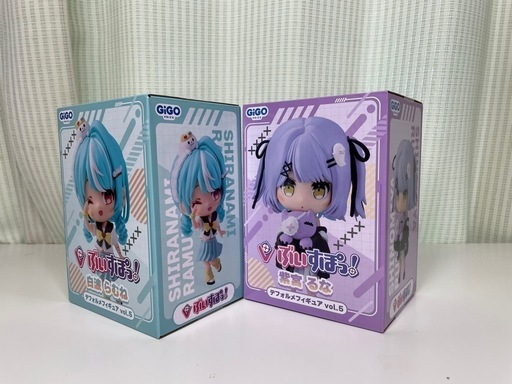 ぶいすぽっ！デフォルメフィギュア 紫宮るな 白波らむね　空澄セナ GIGO限定 ぶいすぽ 空澄セナ 白波らむね 紫宮るな デフォルメフィギュア