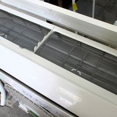 日立 白くまくん ルームエアコン 主に6畳 6～9畳 室内機 RAS-D22L / 室外機 RAC-D22L 2.2kW 内部乾燥 除湿 冷房 暖房 動作OK 名古屋市近郊 配達可 取付工事可の画像
