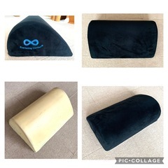 Everlasting Comfort オフィス用フットレスト・洗えるカバー付き足乗せ台の画像