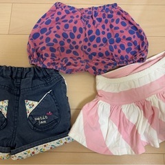 女児用　パンツ3枚セット　サイズ80  　　の画像