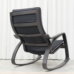 IKEA ポエング　ロッキングチェア　クニーサ　黒の画像