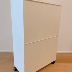 ケユカ KEYUCA ゴミ箱 収納ボックス rectie ボックス2段 25Lの画像
