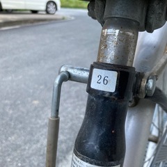 自転車　
26インチの画像