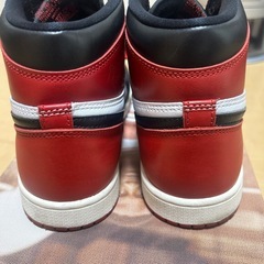 Nike AirJordan 1 High OG "Black Toe" つま黒の画像