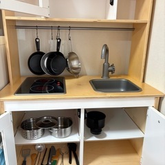 IKEA キッチン　おままごとセットの画像