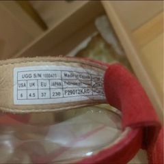 【美品】23cm数回着用UGG直営店購入W LAURI 1000403の画像
