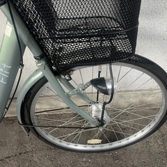 7J20　少し小さめ２４サイズ　ホームサイクル２４サイズ　オートライト付　★自転車専門店の中古車です★　【消費税込み・防犯登録６００円込みの画像
