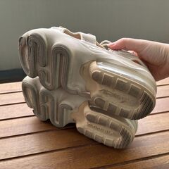 【NIKE】サンダル23cm エアマックスココ クリーム2 の画像