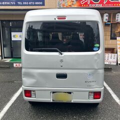【お値下げ】納車は8月下旬予定 2018年製 SUZUKI スズキ エブリー 軽バン ガソリン車 オートマ車 車検6ヶ月残 の画像
