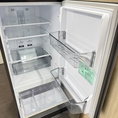 A1415🌟激安‼️2022年製三菱2ドア冷蔵庫MR-P15G-H1 146L🌟の画像