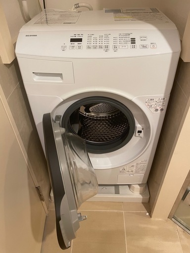 格安【美品】ドラム式洗濯乾燥機/アイリスオーヤマ/8kg