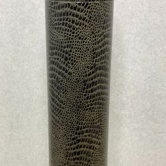 小林文機 図面ポスターケース 筒型 直径10.5cm 長さ75cm ワニ革調 書道 作品 収納 保管　250811-7の画像