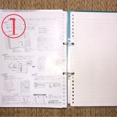 書類整理用 ファイル・バインダー セットの画像