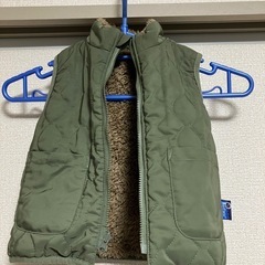 リバーシブルベスト（80cm）の画像