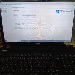 acer  Windows10 officeなしの画像