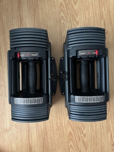 可変式ダンベル　26キロ2個セット　美品