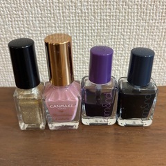 【決まりました】ネイルポリッシュ　マニキュア　除光液　セットの画像
