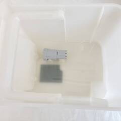 JT610 SHARP 加熱気化式加湿器 HV-P55-W 2021年製 ハイブリッド式（温風気化式) 白 ホワイト タンク容量:4L 通電動作確認OK 中古現状品 現地引き取りのみの画像