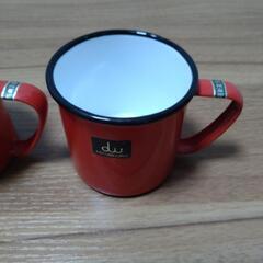 金属製カップ　３個　未使用の画像