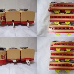 G∝164 プラレール L特急 つばめ 国鉄 車両 前スイッチ トミー 日本製 前スイッチ TOMY JAPAN 検：急行列車 当時物 鉄道 絶版品 ジャンク品の画像