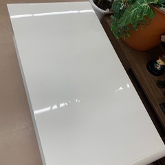 美原店 ホワイト センターテーブル モダン　ローテーブルの画像