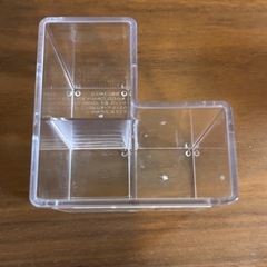 100均　コスメ収納 2点の画像