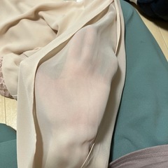 ハニーズ　GLACIER ベージュ・ピンク レースワンピース Sの画像