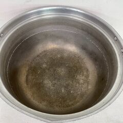 アルミ製 両手鍋 54cm 円付鍋 アルミ両手鍋 厨房 厨房機器 店舗 店舗用品 調理器具 アルミ 鍋 ⑤ A0161の画像