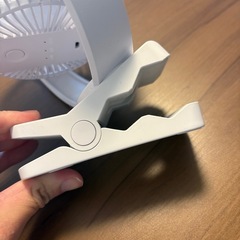 クリップファン　ニトリ　充電式の画像