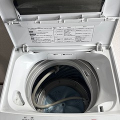 ②　洗濯機　2018年製の画像