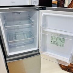 ◆006　AQUA『2ドア冷蔵庫』　126L　2022年製　リサイクルマート鹿児島川内店の画像