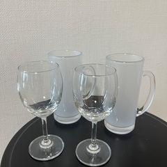 ワイングラス　ビアグラスの画像