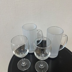 ワイングラス　ビアグラスの画像
