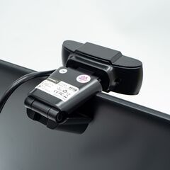 【新品】 WEBカメラ フルHD 200万画素 HDEDG1-2M マイク内蔵 USB接続 30fps 磁器研究所 ブラック USB ウェブカメラ WebCamera Windows11の画像