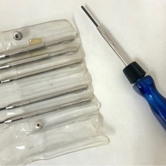 長期保管新品 6本セット CLOVER 六角レンチ 太いグリップ付きで回しやすいの画像