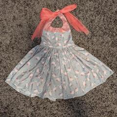 新品　MARLMARL エプロン フラミンゴの画像