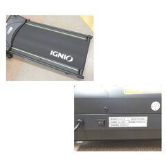 イグニオ 電動コンパクトウォーカー W-5S ウォーキングマシン 0.8～5km/h 折りたたみ IGNIO 西岡店の画像