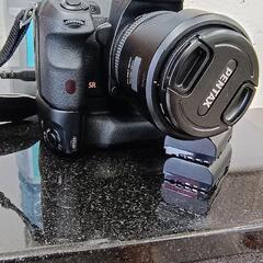 【美品・手渡し】PENTAX K-3 II バッテリーグリップ＆高倍率ズームレンズセット　バッテリー3個付き　元箱ありの画像