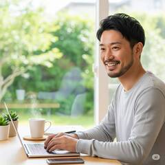 🏠 在宅メイン‼ 月1〜2回出社／BtoB営業支援／固定回線経験者募集の画像