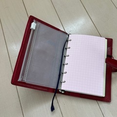 革手帳中身付きの画像