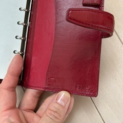 革手帳中身付きの画像