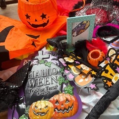 ハロウィン　飾り物の画像