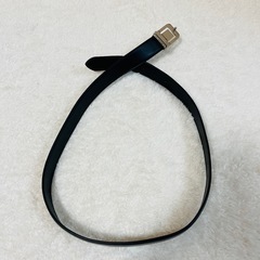 【1回使用】ほぼ新品 メンズ ベルト 黒 ブラック 96cmの画像