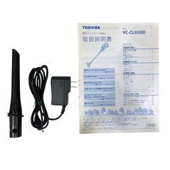 25C365_ジ4 TOSHIBA 東芝 コードレスクリーナー VC-CLH200 2020年製 クリーナー スティック型 掃除機 充電式 やや難あり 現状品 中古の画像