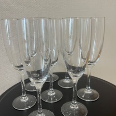 シャンパングラス　8脚セットの画像
