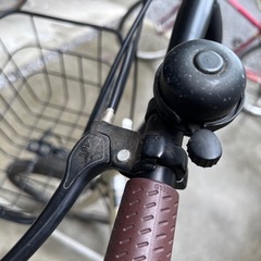 【新規問合せ不可】折りたたみ シティサイクル カゴ付きの画像