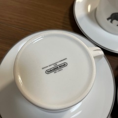 カップ&ソーサー３客セット★象好き★スリランカ　パラダイスカフェ
の画像