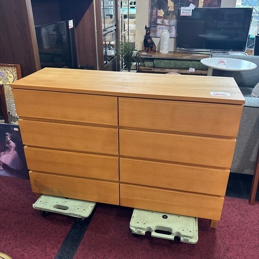 無印良品 無印 MUJI タモ材 チェスト ナチュラル シンプル おしゃれ インテリア 衣類収納 収納