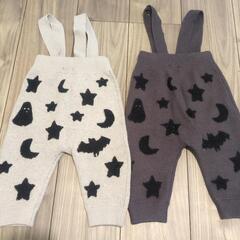 80サイズ  サロペット 2点セットの画像